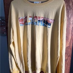 C&C California Mustard 'Beachin'' Graphic Long Sleeve Tee
